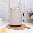 thumbnail image 1 of Mainstays 1.45 L Gray Plastic Sipper Mug, 1 of 3