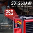 thumbnail image 3 of Máquina de soldar HGNVGZ MMA-250A 250A Soldadora de varilla portátil 110V, 3 of 7