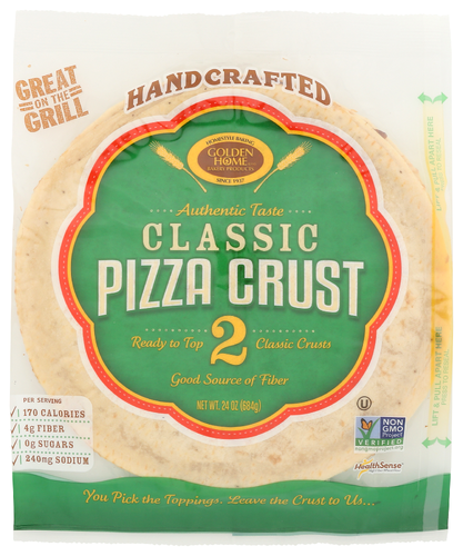 (Pack of 10) Golden Home Crust Pizza Classic 12 in 2 ct 24 oz