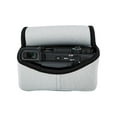 thumbnail image 5 of JJC S3GR Gray Ultra Light Neoprene Camera Case for Sony a6600 a6500 a6400 a6300 a6100 a6000 a5100 w/55-210mm Lens, pouch bag for Fujifilm Fuji X-T30 X-T20 X-T10 W/ 55-200mm Lens, 5 of 8