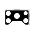 thumbnail image 2 of Nonstick Stove Protector Mat for GE 36 inch Gas Range Protectors, 2 of 6