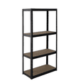 thumbnail image 1 of Estante Anaquel Organizador 4 Niveles Stock & Lock Color Negro  Mueble Organizador Estante Multiusos, 1 of 8