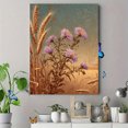 thumbnail image 4 of Purple Aster and Wheat Canvas Print, Decor for Living Room, Office, Kitchen, Farmhouse, Entryway, 4 of 8