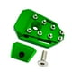thumbnail image 1 of Extensión de la pastilla del freno de pie de la motocicleta Extensión duradera de la punta del estribo de la motocicleta Verde, 1 of 9