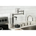 thumbnail image 3 of Kingston Brass KS8706DL Concord Deck Mount Pot Filler Faucet, Polished Nickel, 3 of 8