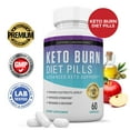thumbnail image 2 of Keto Burn Keto Pills 1275MG New & Improved Formula Contains Apple Cider Vinegar Extra Virgin Olive Oil Powder Green Tea Leaf 60 Capsules, 2 of 5