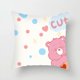 thumbnail image 3 of MINISO - Almohada para siesta de estudiante con diseño de oso cariñoso arcoíris, para sofá, sala de estar, respaldo, mesita de noche, funda de almohada con dibujos animados de oso cariñoso, bonito reg, 3 of 5