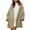 Beige, variant on Womens Winter Coats,Winter Jackets for Women,Winter Solid Color Pocket Jacket with Buttons for Warmth,Womens Winter Jacket