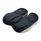 thumbnail image 1 of Cojín de asiento Zulema espuma viscoelástica antideslizante cómodo transpirable para silla de oficina Gris, 1 of 8