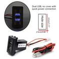 thumbnail image 3 of Cigarette Lighter 2.1A Dual Car USB Charger Outlet Adapter for Volkswagen-T4, 3 of 6