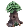 thumbnail image 2 of oshhni Tree House Statue Creative Decorative Figurine for Terrace Balcony Courtyard Dark Color, 2 of 9
