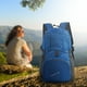 thumbnail image 3 of Mochila de senderismo ultracompacta y ligera de color azul brillante para viajes de aventura Mochila versátil para exteriores, 3 of 8