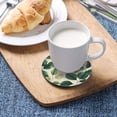 thumbnail image 3 of Vzayyk 4Pack Wooden Coasters With Cork Base Heat-Resistant Drink For Home Office Restaurant An Elegant Pattern, 3 of 7