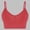 Red, variant on OGLCCG Adjustable Sports Bra for Women,Low Back Running Workout Bra for Fitness, Supportive Wireless Seamless Yoga Bras,Red