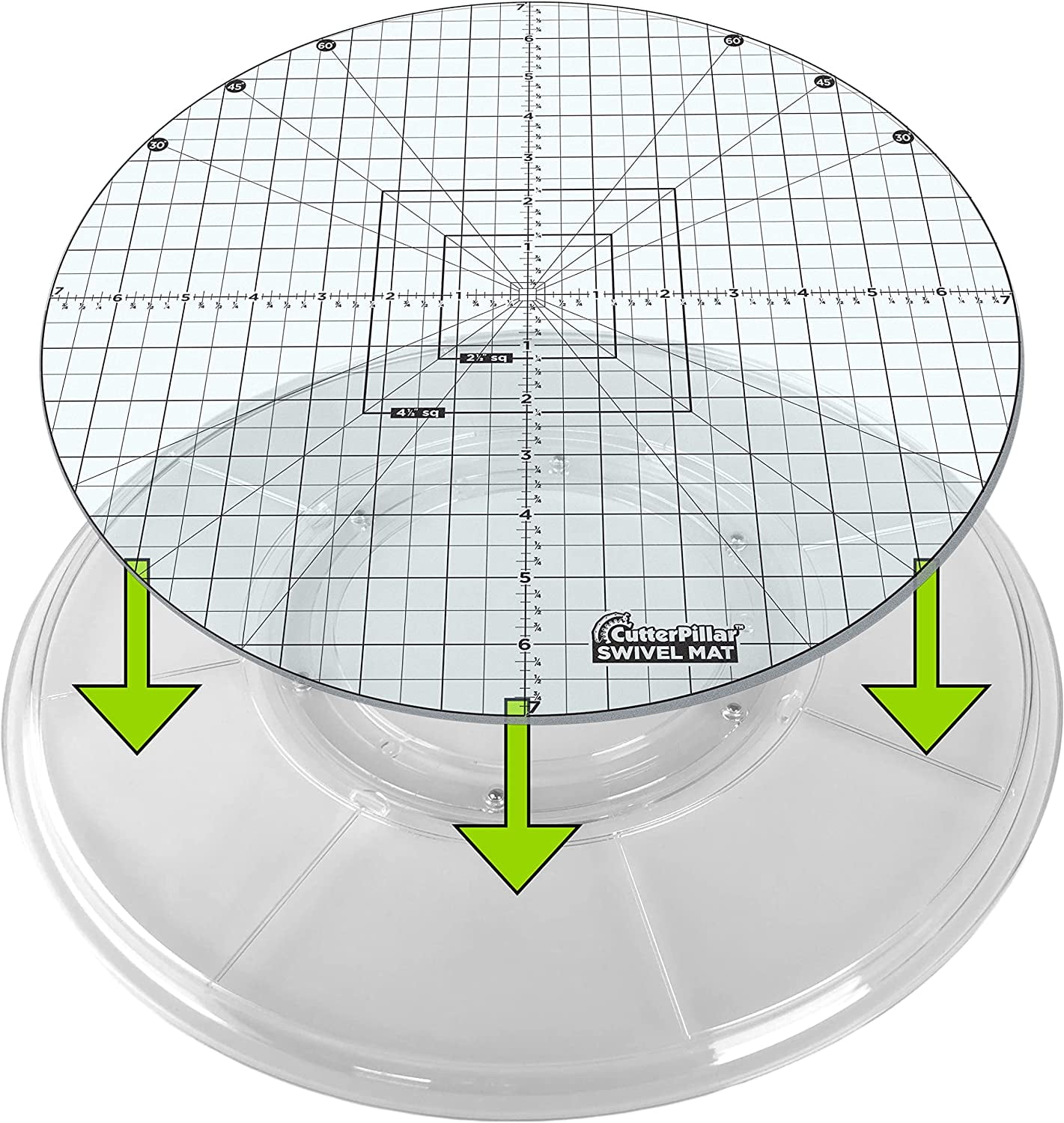 Cutterpillar Swivel Rotating Cutting Mat