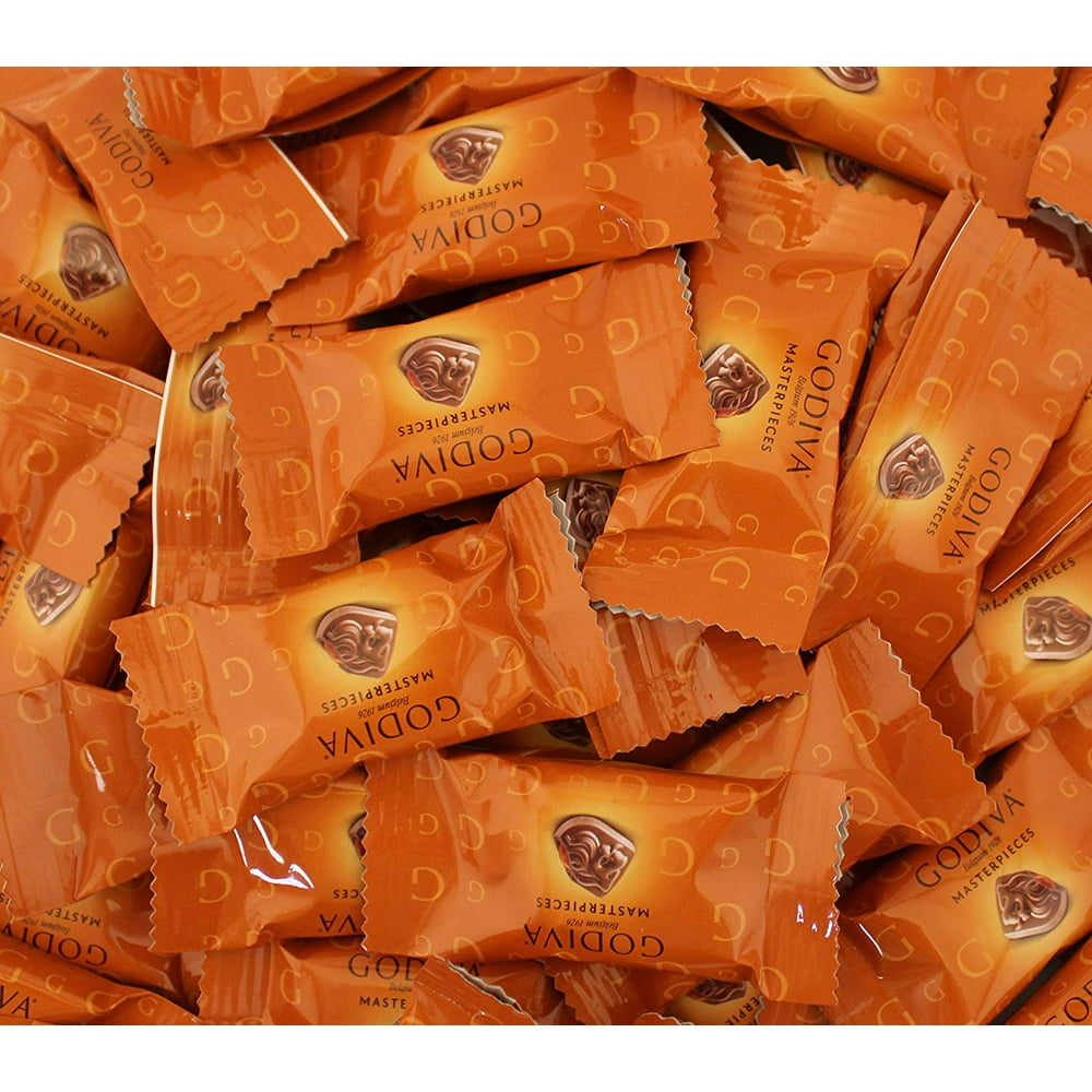 Godiva Masterpieces Bar, Caramel Lion Belgium Milk Chocolate Candy
