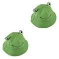 thumbnail image 3 of Minnieouse Mujeres Hombres pesca protector solar cubo sombrero verano viaje portátil Adorable pescador gorra ojos grandes sombreros plegables Type2 NO2, 3 of 6