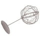 thumbnail image 5 of Maceta rústica de metal con forma de corona de alambre, maceta colgante para suculentas, soporte para plantas de jardín Forma de bola con soporte, 5 of 9