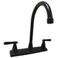 thumbnail image 1 of Llave Mezcladora Fregadero O Tarja Alfa  Cocina Cisne Negro Mate, 1 of 2