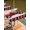 Red White, variant on Outdoor Tablecloth with Umbrella Hole and Zipper, Red Truck Christmas Square Table Cloth 54x54 Inch Waterproof Tablecloth, Red Black Plaid Xmas Tree Retro Picnic Table Cover for Patio Camping