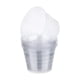 thumbnail image 1 of Uxcell 20-Pack Platillos para Macetas, Platillos de Plástico de 4.3 Pulgadas para Macetas, Bandeja de Drenaje para Macetas de Interior y Exterior, 1 of 1