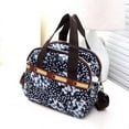 thumbnail image 3 of SPRING PARK Nylon Shoulder Bag Multi Pocket Zipper Tote Floral Print Crossbody Shoulder Handbag, 3 of 7