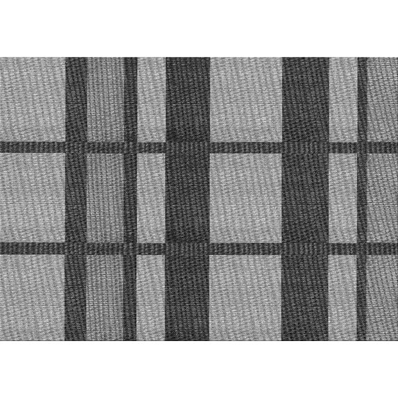 Ahgly Company Indoor Rectangle Patterned Dark Gray Area Rugs, 5' x 8'