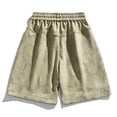 thumbnail image 4 of Eryao Men's Big and Tall Drawstring Shorts Casual Lightweight Elastic Waist Gym Shorts with Pockets,Army Green,8XL, 4 of 5