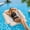 Orange, variant on Liyufly Inflatable Pool Floats Adult Size Water Hammock,4-in-1 Water Floating Mesh Chair for Vacation Fun and Rest Summer Events Pool Parties, Orange