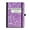 Purple, variant on 1 Pack Composition Notebook, Wide Ruled Composition Notebooks with Pen Loop, Marble Composition Books for Note Taking, 80 Sheets per Comp Book, Office Supplies, 8.4" x 5.8", Pink