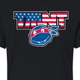 thumbnail image 3 of Teenage Mutant Ninja Turtles - Americana - Juniors Cropped Cotton Blend T-Shirt, 3 of 5