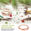 thumbnail image 4 of 99.9% Pure Copper Wire for Jewelry Making, 20 Gauge (0.8mm) Copper Craft Wire 24.6 Feet, 4 of 7