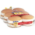 Sunbeam White Burger Buns, 21 oz, 12 Count