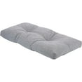 thumbnail image 5 of The Gripper Non-Slip Tufted Bench Cushion for Indoor Furniture, Entryway Storage, Bay Window, Corner Nook or Piano Seat, 30 Inches, Plush Gray, 5 of 5