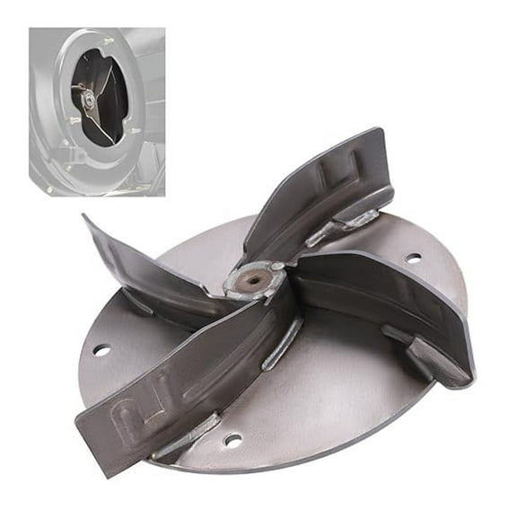 Universal Impeller Comp Compatible with Most Lawn Mowers Garden Sweeper Equipment Steel