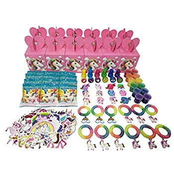Unicorn Handmade Rainbow Crayons x 4 Boy Girl Gift Party Bag Filler Unique 