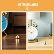 ETHZZLE 20Pcs Copper Clock Second Pointer Caps for Quartz Wall Clocks Easy to Install Repair Kit