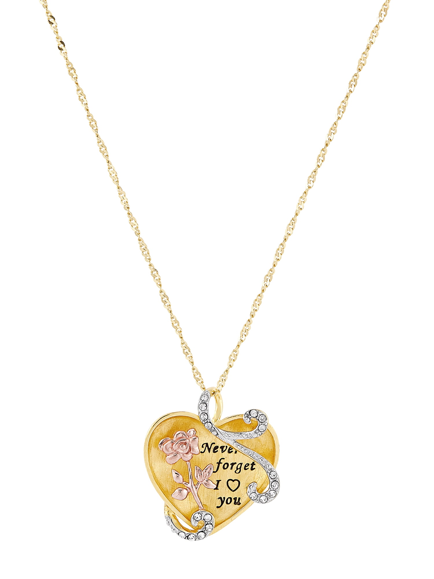 brilliance fine jewelry 10kt gold necklace brilliance fine jewelry 10kt gold necklace