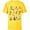 Yellow, variant on Disney Princess Magical Print - Short Sleeve T-Shirt for Kids - Customized-White