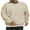 Apricot 9431, variant on KISSMODA Men's Crewneck Sweatshirt Casual Long Sleeve Sweat Shirts Comfy Basic Winter Pullover Shirt