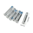 thumbnail image 2 of SKISUNO 14Pcs Metal Roller Skates Screw Axle for Skaters Silver 3.5x0.8x0.8Cm, 2 of 8