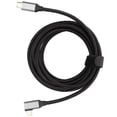 thumbnail image 1 of Cable de carga rápida USB C de nailon de 100 W, 5 A, tipo C, PD, para teléfonos Xiaomi y tabletas, 1 of 12