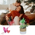 thumbnail image 5 of Mini artificial succulent combination potted plants, creative small ornaments, plastic green plants, simulation potted plants - type:style2;, 5 of 5