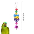 thumbnail image 2 of CHBORLESS Bird Parakeet Toy for Swing Hanging Standing Chewing Hammock Bell Toy,6 Pack (Set1), 2 of 7