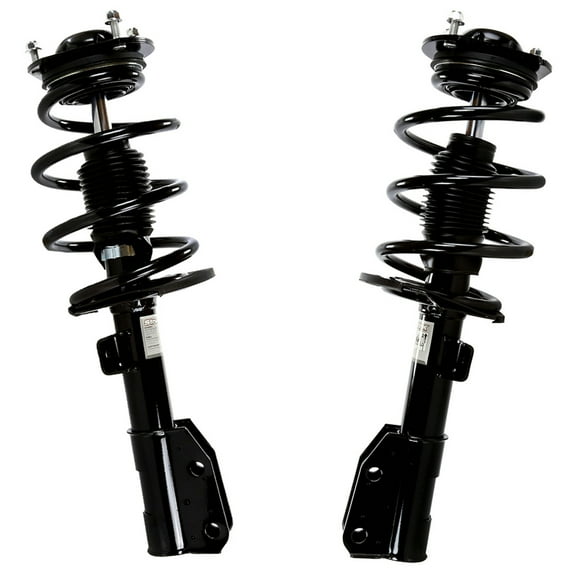 AutoShack Front Complete Strut & Coil Spring | Replacement for 2007-2012 GMC Acadia 2007-2010 Saturn Outlook | 2-PC