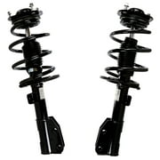 AutoShack Front Complete Struts and Coil Springs Set of 2 Driver and Passenger Side Replacement for Saturn Outlook 2007-2012 GMC Acadia 2009-2012 Chevrolet Traverse 2008-2012 Buick Enclave CST100416PR