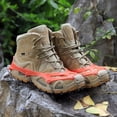 thumbnail image 1 of Para hielo y nieve, cubiertas antideslizantes para zapatos, cadena de hielo para senderismo al aire libre, garra para hielo, agarre para hielo con 10 dientes, 1 of 4