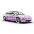 thumbnail image 6 of Rwraps Floral Tile Sweet Rocket Gloss Vinyl Film Wrap 59in x 2ft Vinyl Vehicle Car Film Sheet Roll, 6 of 9