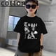 thumbnail image 2 of Camiseta de algodón para niños, de Tupac 2pac, rapero, Thug Life, estilo hip hop, moda para bebés, ropa para niños y niñas, camiseta de manga corta de verano para niños, 2 of 5