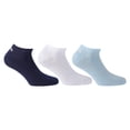 thumbnail image 1 of FILA Zapatillas Invisibles calcetines unisex, 3 pares - calcetines cortos, logo cintura, uni, 35-46 Sky 39-42 (6-8 UK), 1 of 4